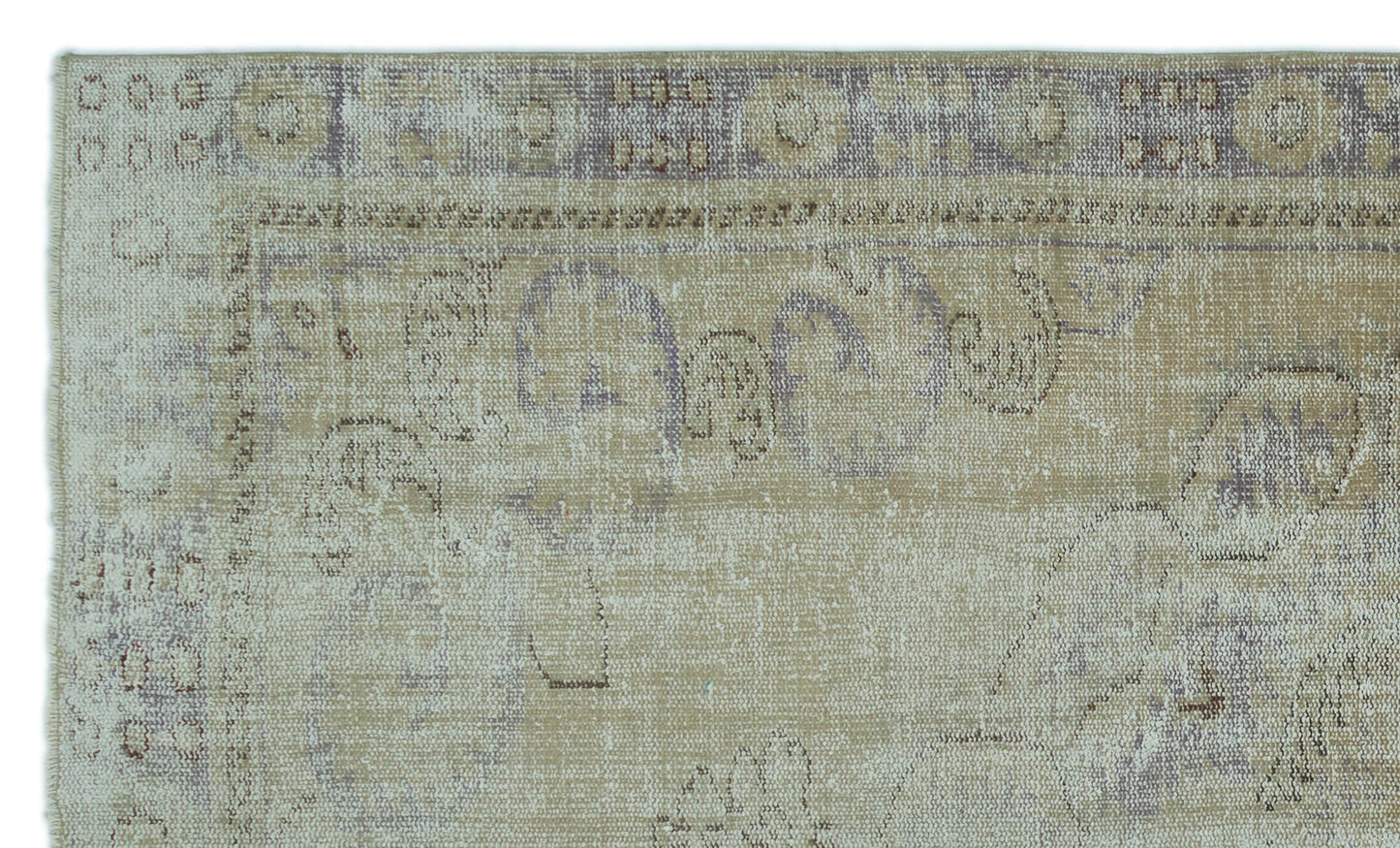 Zabuor - Vintage Distressed Rug - 5'7 X 9'5