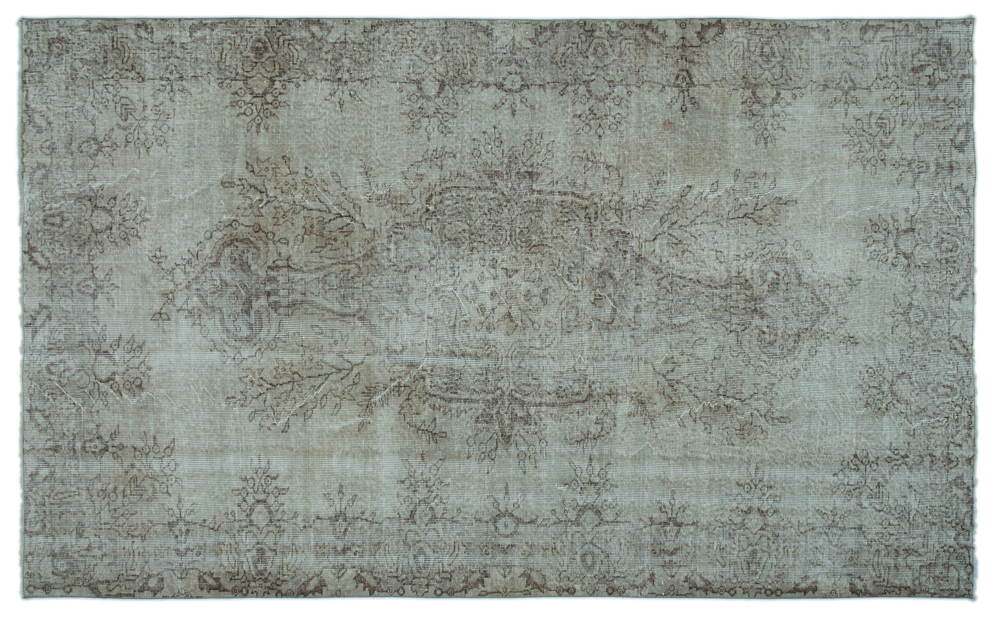 Boafaan - Vintage Distressed Rug - 5'11 X 9'7