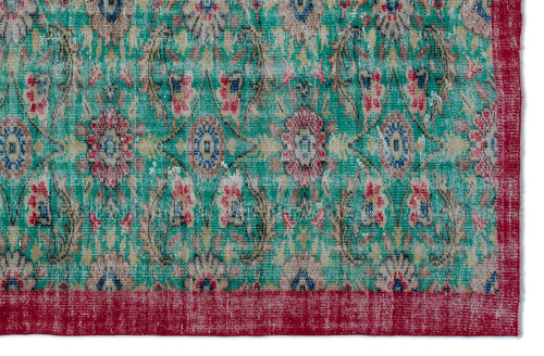 Load image 1 in gallery view. Ciheen - Vintage Floral Rug - 6'2 X 9'5