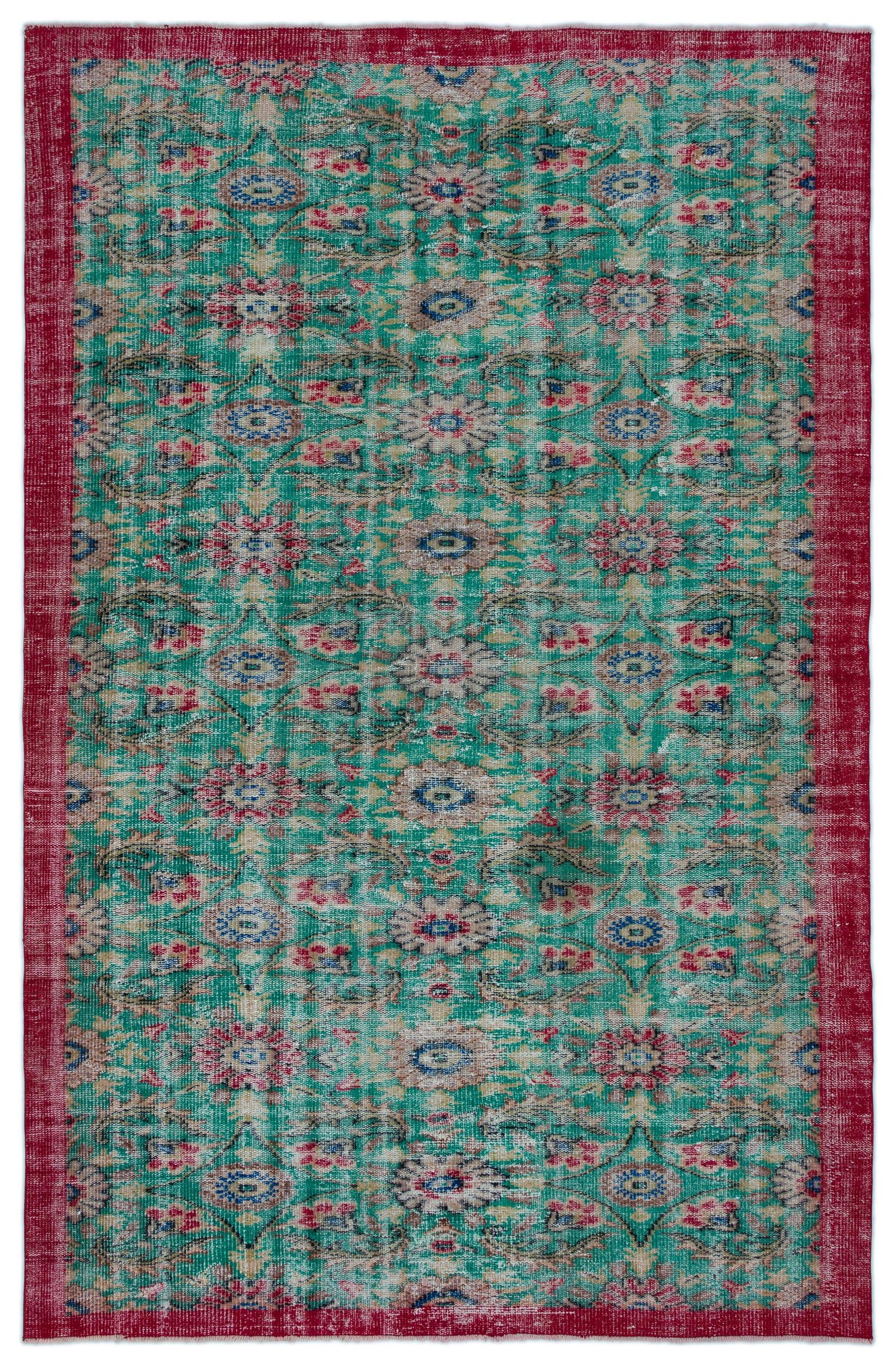 Ciheen - Vintage Floral Rug - 6'2 X 9'5