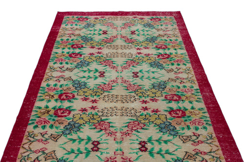 Load image 1 in gallery view. Glagora - Vintage Floral Rug - 5'4 X 8'11