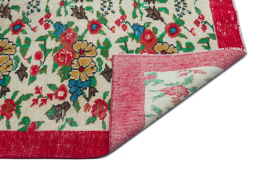 Load image 1 in gallery view. Kiadous - Vintage Floral Rug - 5'5 X 8'10