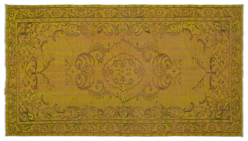 Load image 1 in gallery view. Pepuna - Vintage Medallion Rug - 4'11 X 9'0