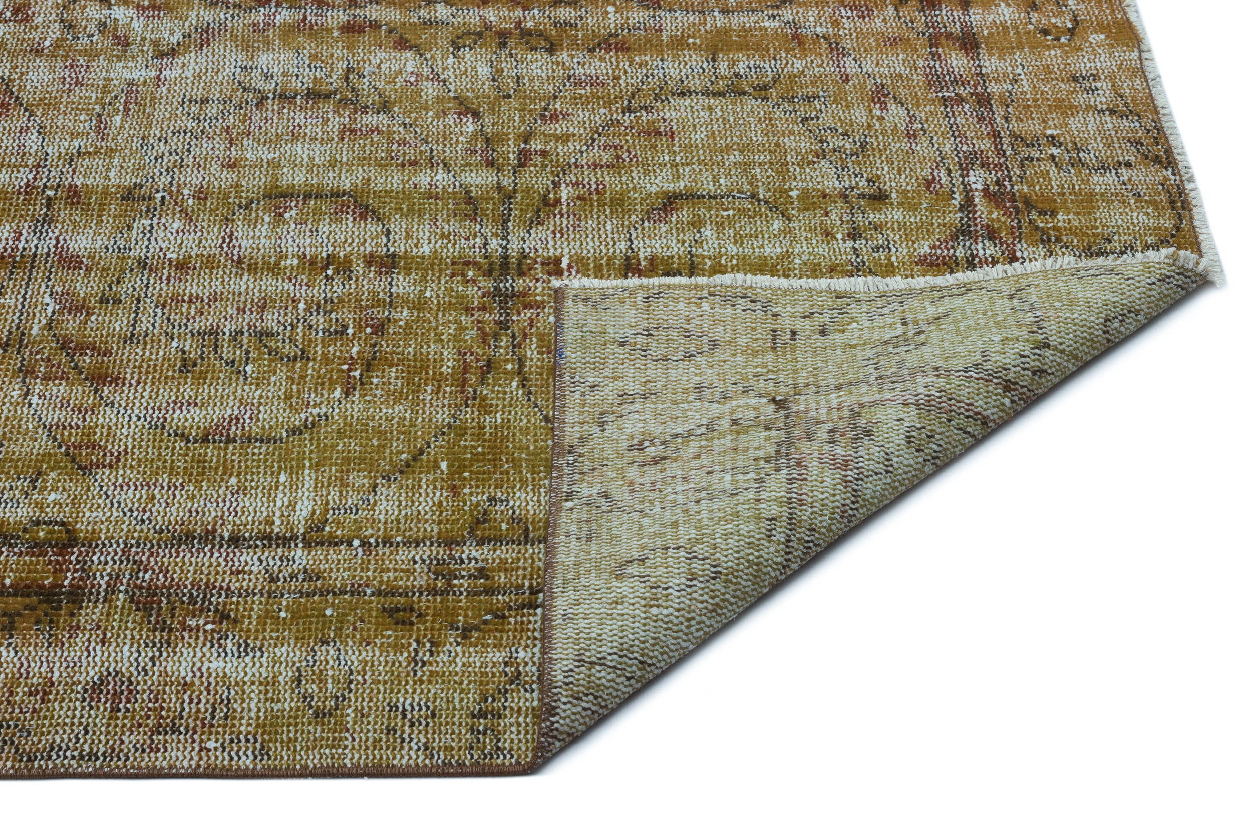 Preuma - Vintage Distressed Rug - 5'4 X 9'3