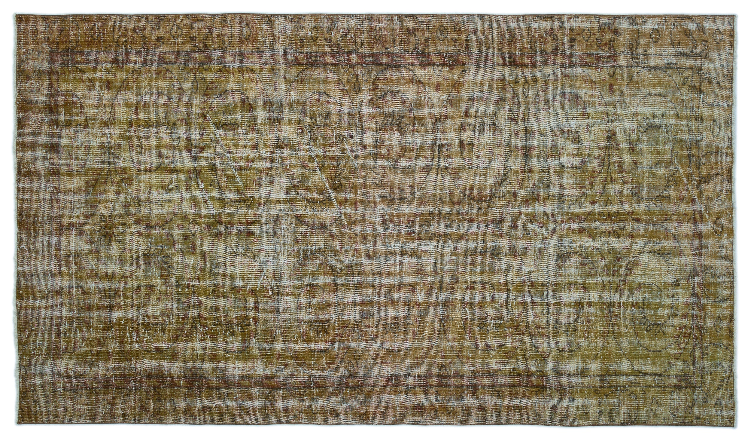 Preuma - Vintage Distressed Rug - 5'4 X 9'3