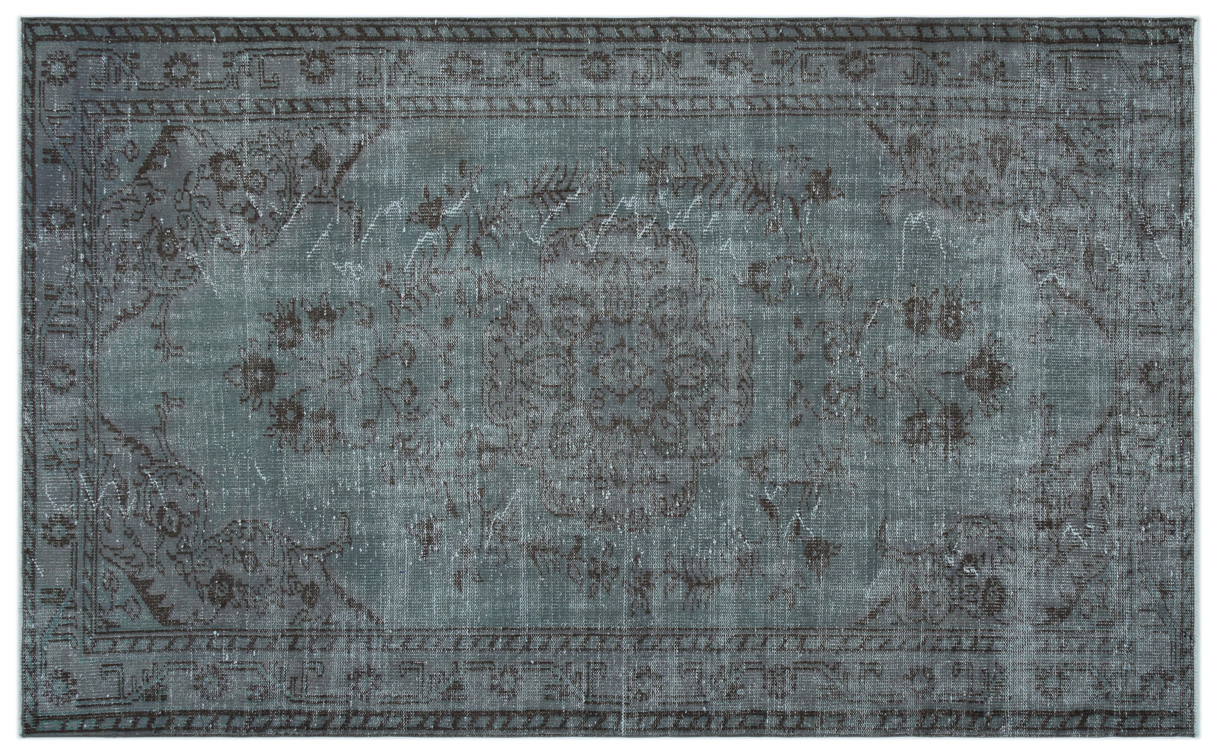 Kaumior - Vintage Distressed Rug - 5'4 X 8'8