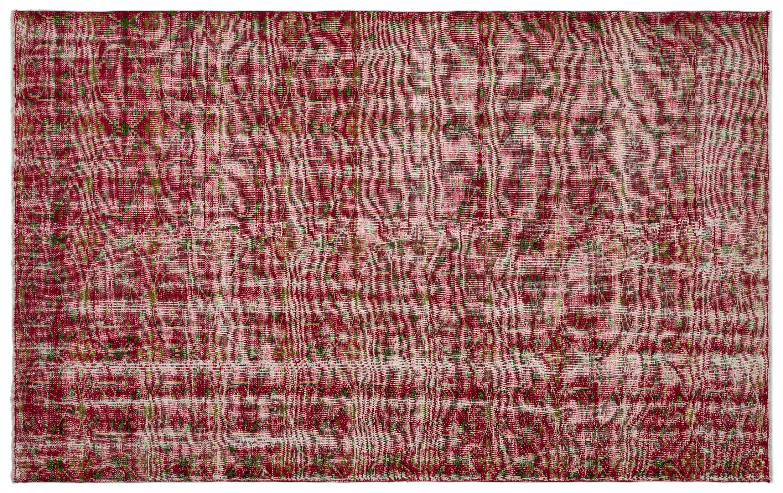 Flumua - Vintage Distressed Rug - 5'7 X 9'1