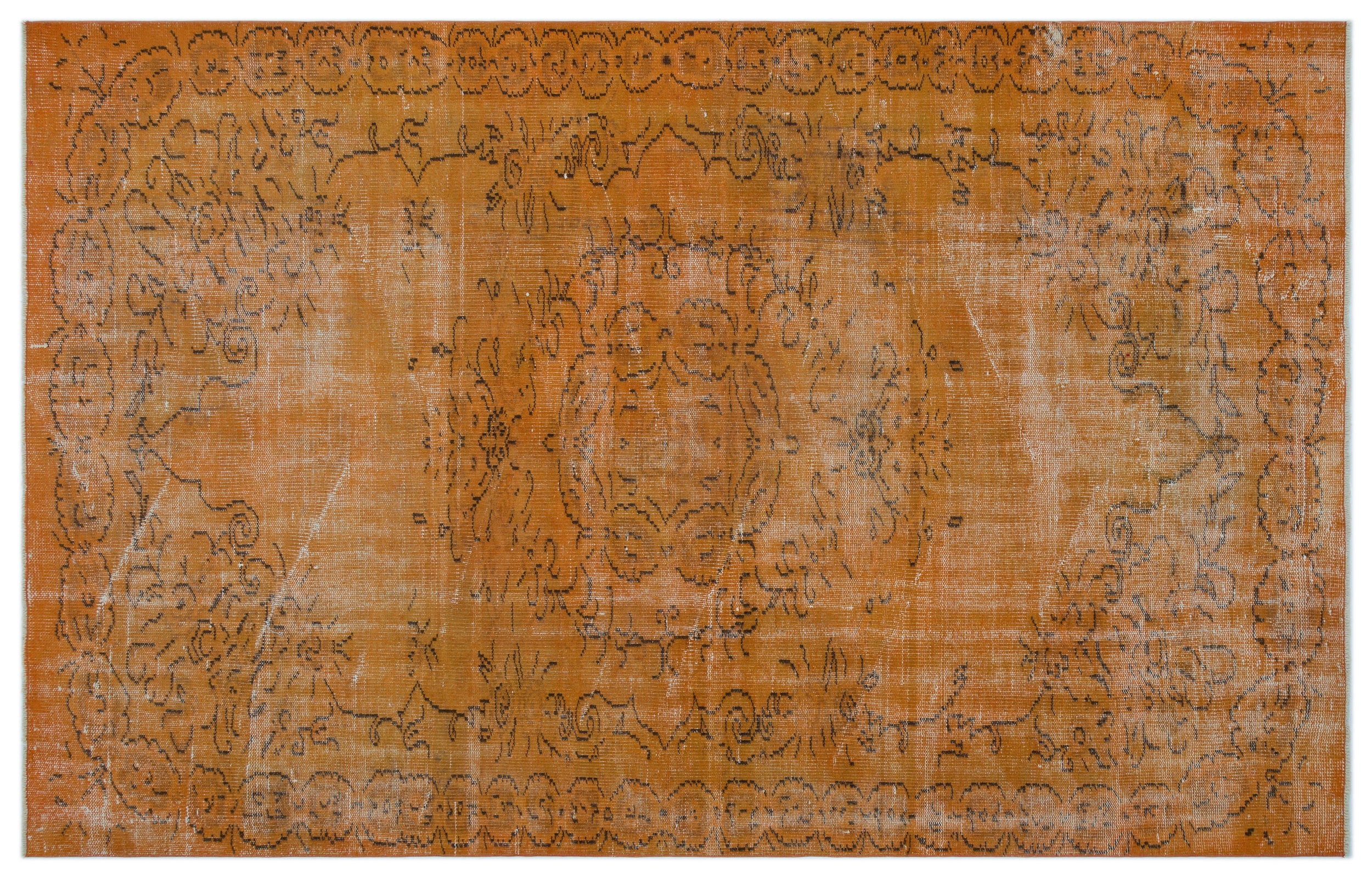 Tofoa - Vintage Distressed Rug - 5'6 X 8'11