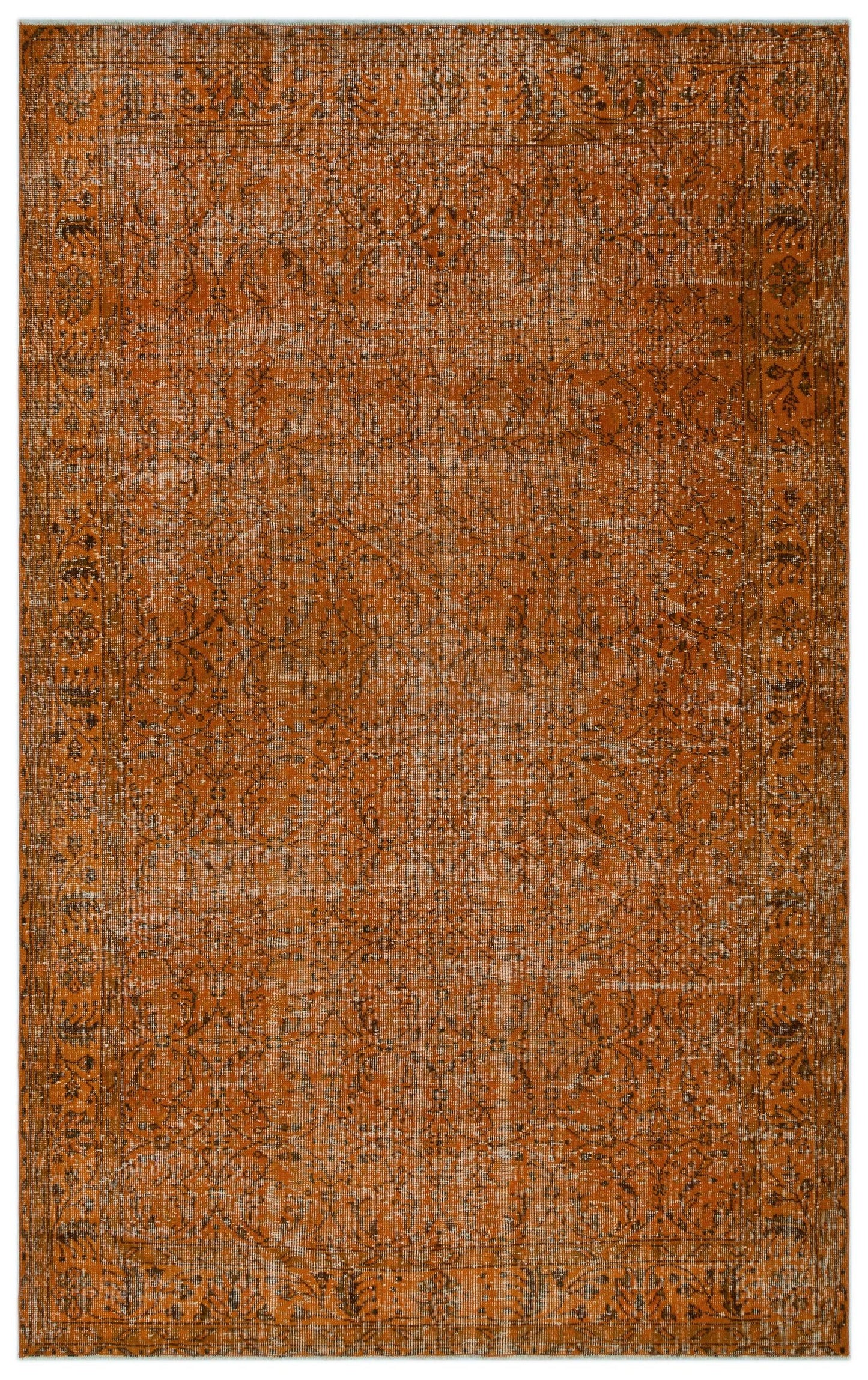 Somaa - Vintage Distressed Rug - 5'9 X 9'3