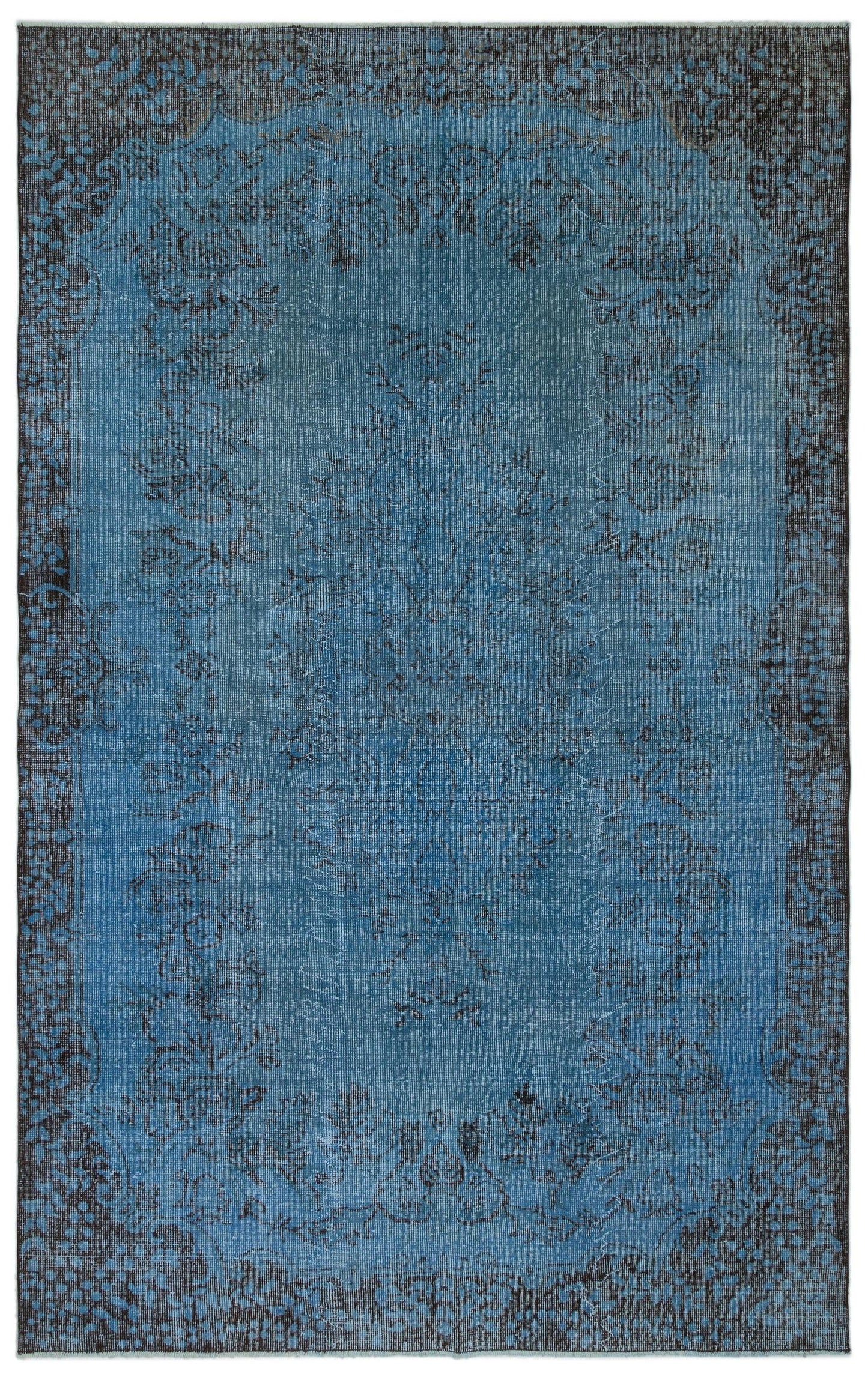 Maroon - Vintage Distressed Rug - 5'9 X 8'11