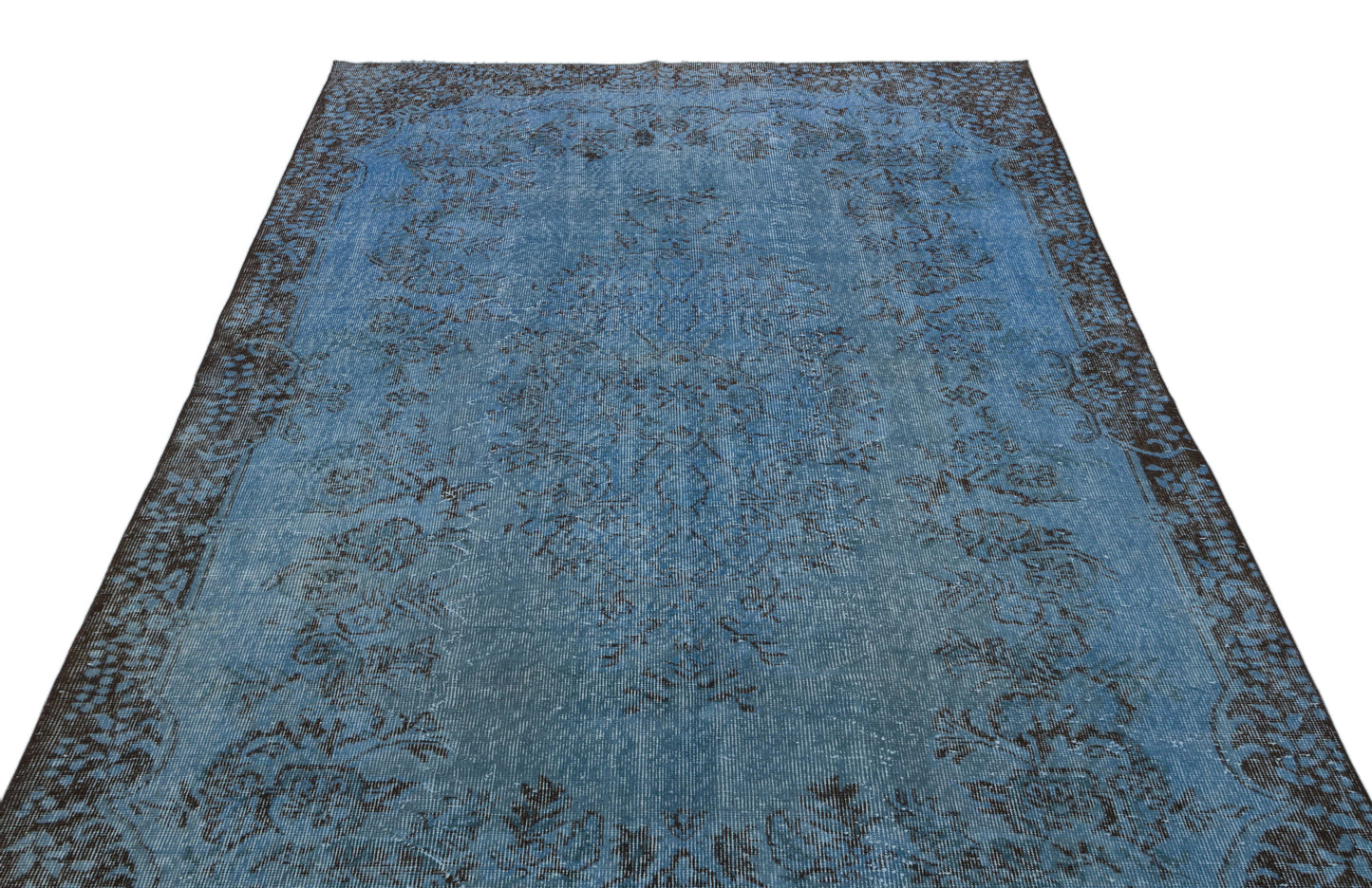 Maroon - Vintage Distressed Rug - 5'9 X 8'11