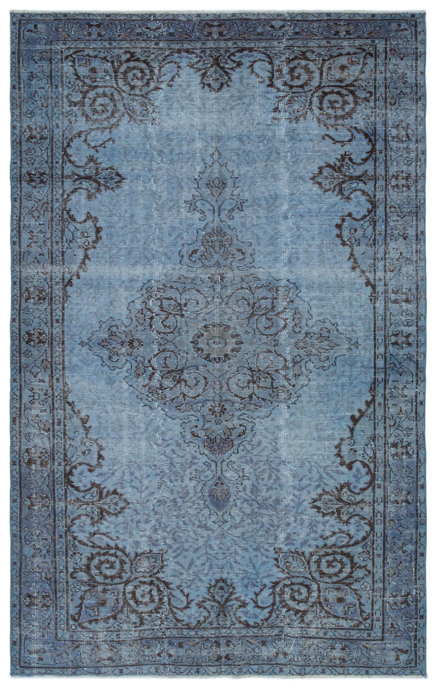 Ginuel - Vintage Medallion Rug - 5'5 X 8'8