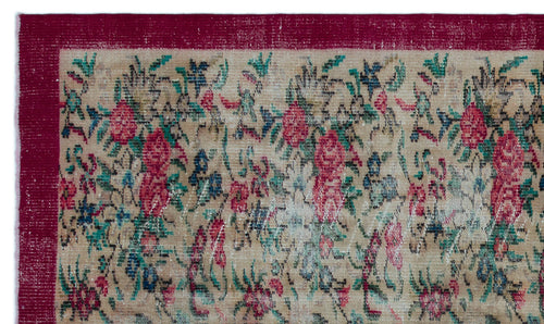 Load image 1 in gallery view. Kepila - Vintage Floral Rug - 4'11 X 8'6