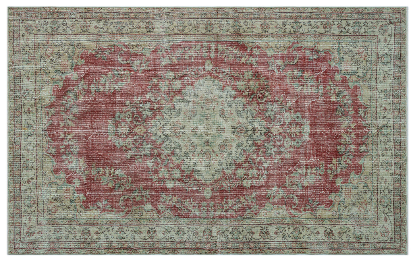 Nianean - Vintage Medallion Rug - 5'11 X 9'6