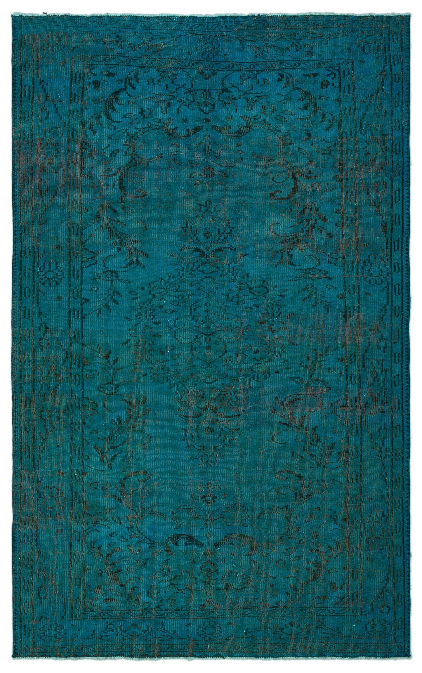 Groziva - Vintage Distressed Rug - 5'2 X 8'4