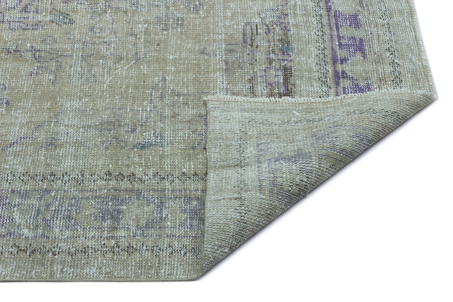 Zuluus - Vintage Distressed Rug - 5'3 X 8'5