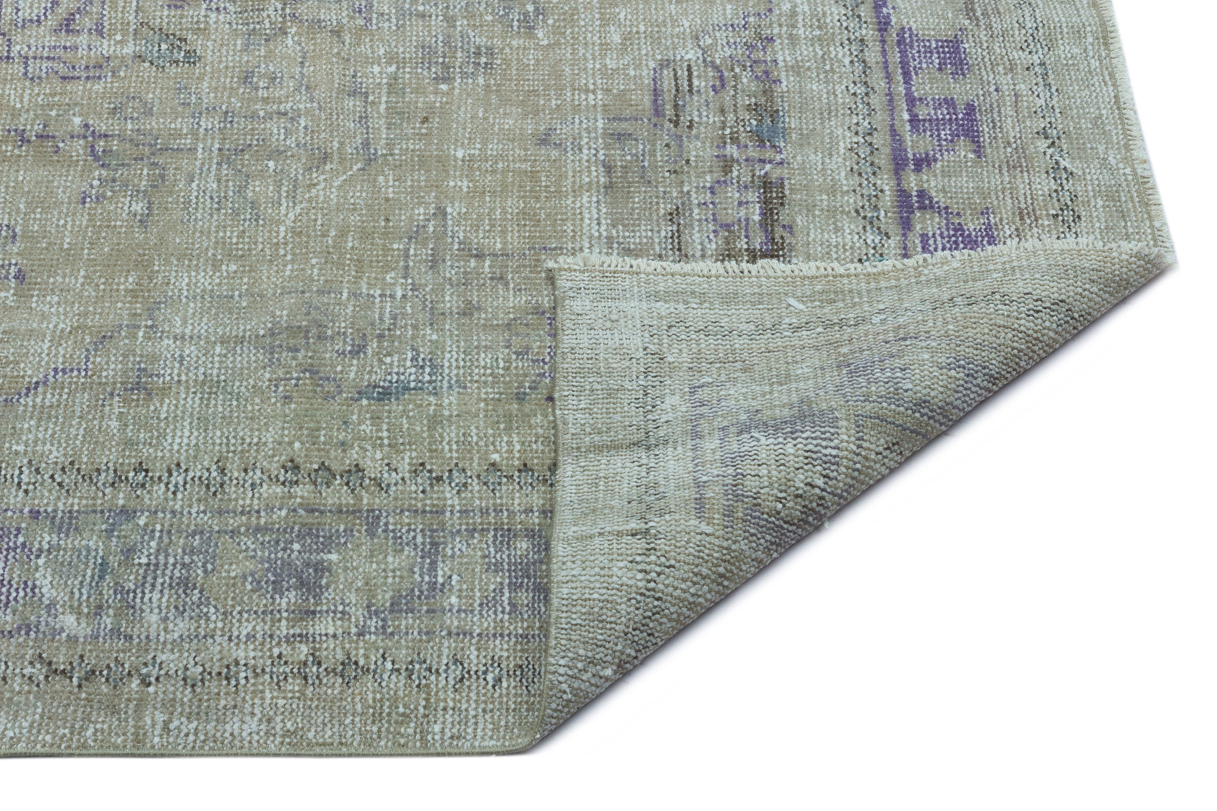 Zuluus - Vintage Distressed Rug - 5'3 X 8'5