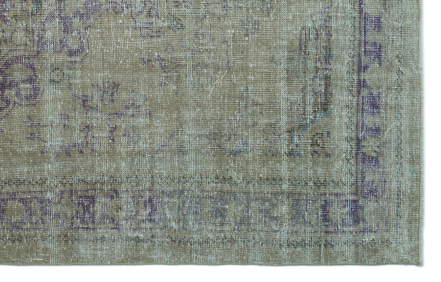 Zuluus - Vintage Distressed Rug - 5'3 X 8'5