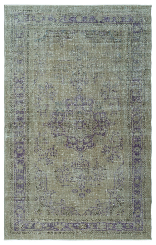 Load image 1 in gallery view. Zuluus - Vintage Distressed Rug - 5'3 X 8'5