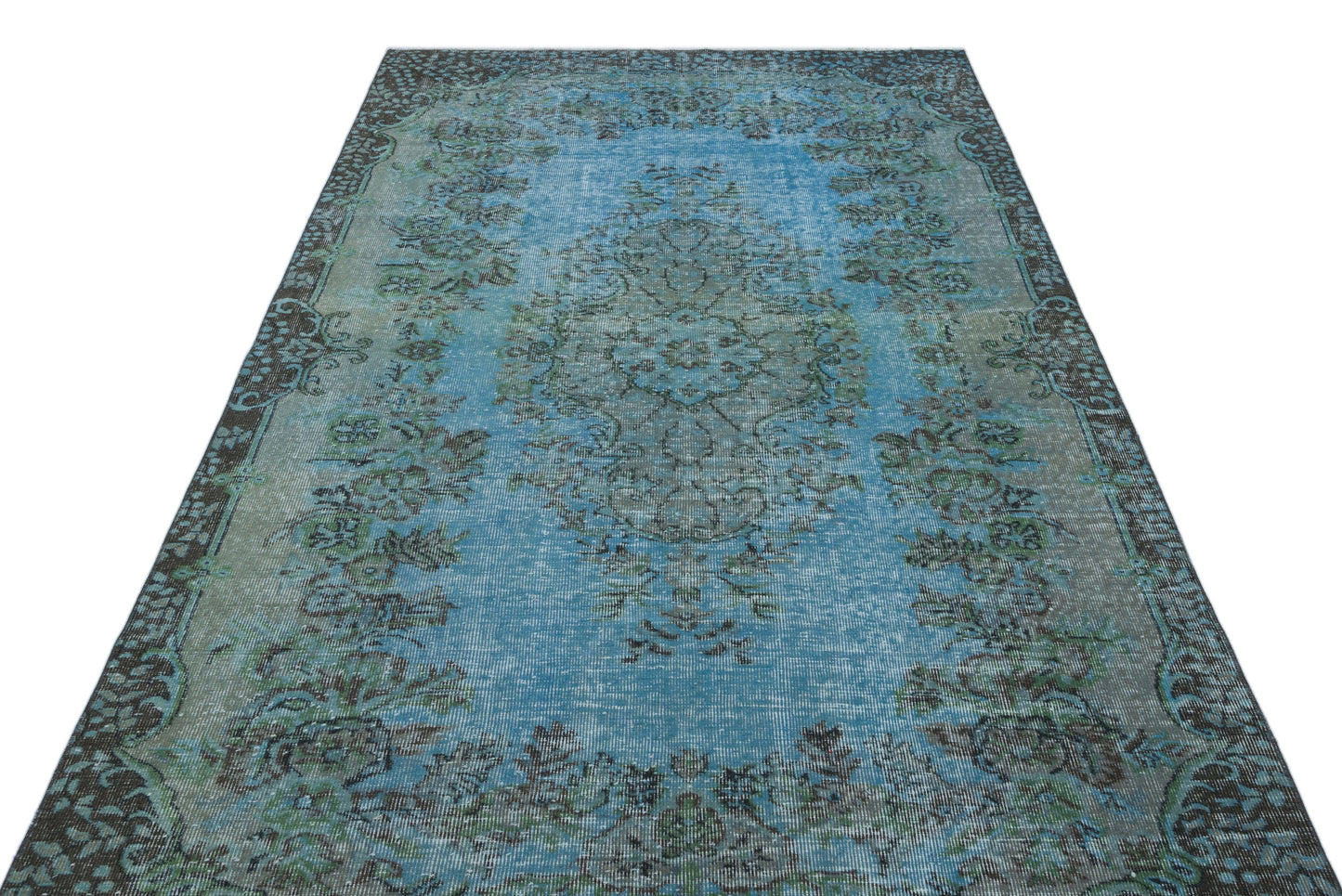 Buvona - Vintage Distressed Rug - 5'5 X 9'5