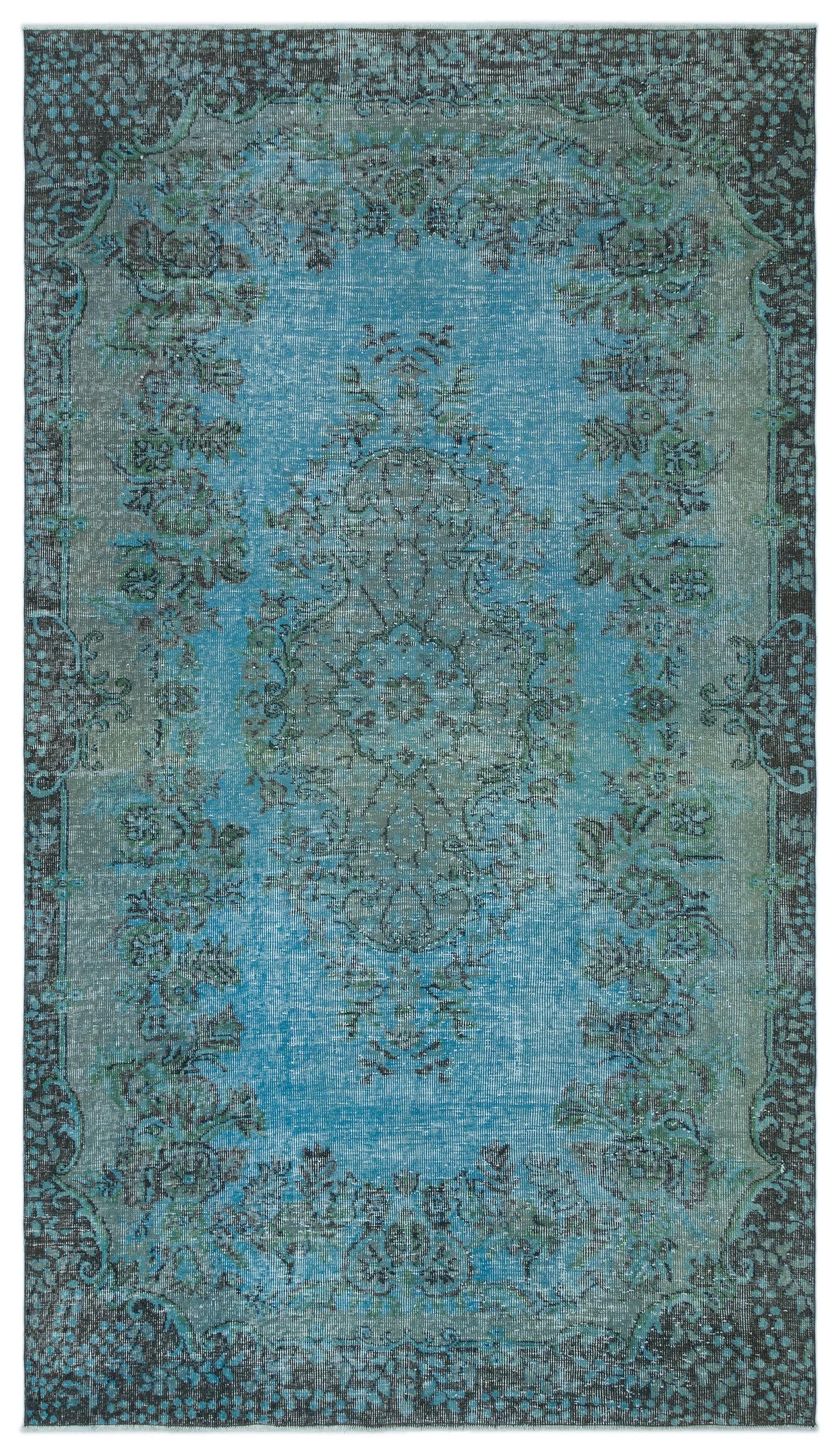 Buvona - Vintage Distressed Rug - 5'5 X 9'5