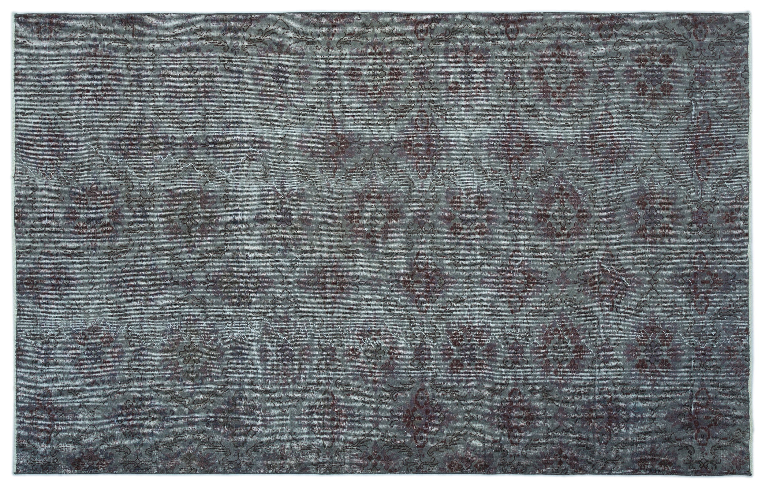 Crubia - Vintage Distressed Rug - 5'9 X 9'1