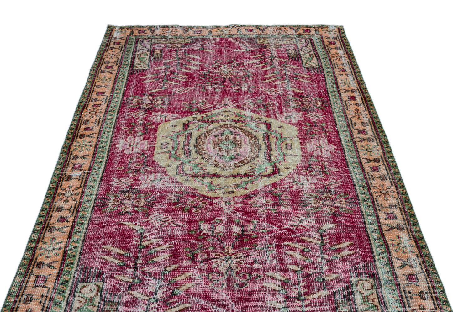 Thiva - Vintage Medallion Rug - 4'10 X 8'7