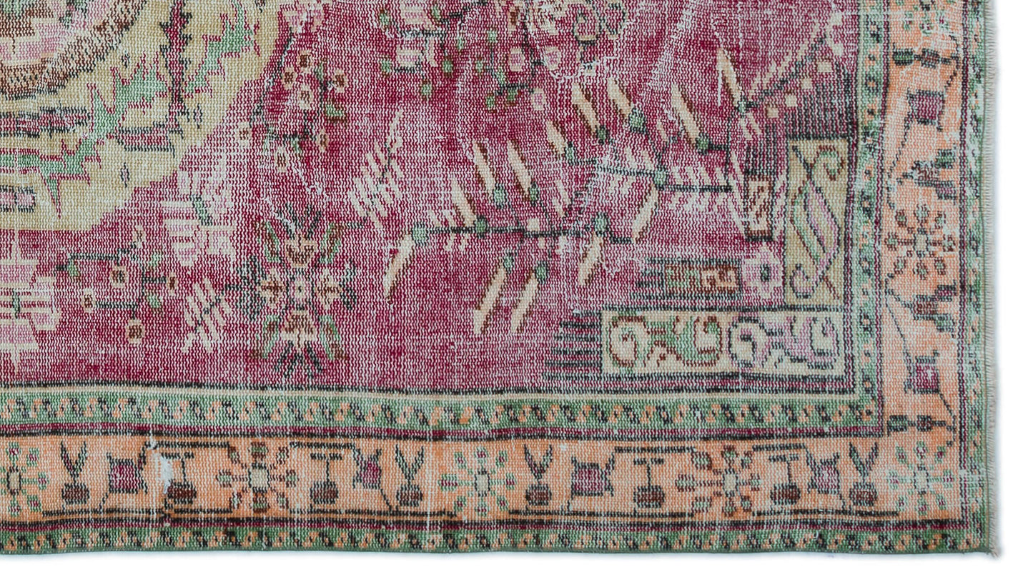 Thiva - Vintage Medallion Rug - 4'10 X 8'7