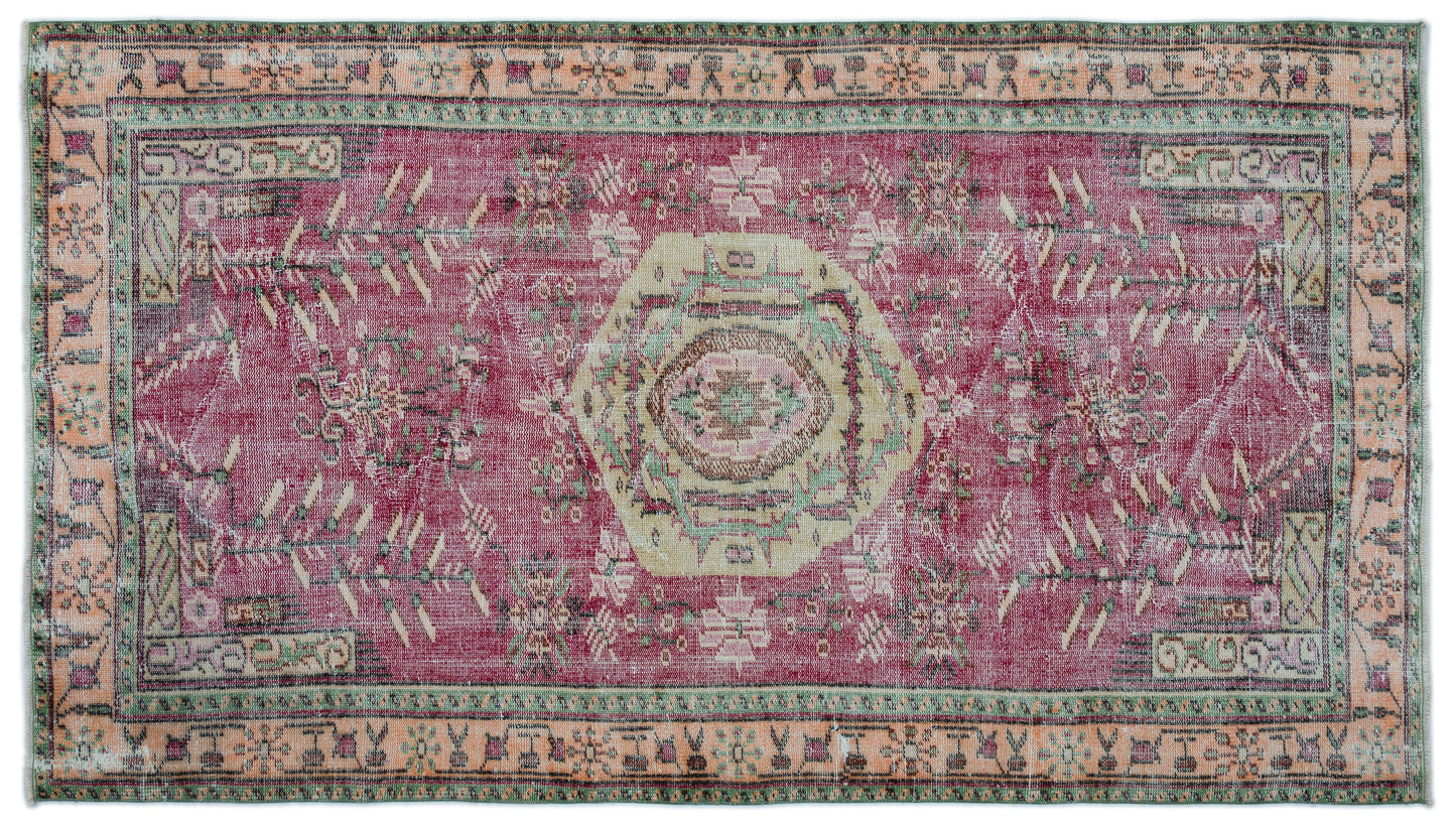 Thiva - Vintage Medallion Rug - 4'10 X 8'7