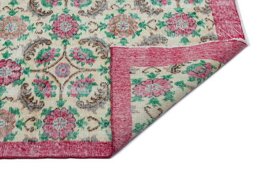 Load image 1 in gallery view. Lokula - Vintage Floral Rug - 5'6 X 8'11