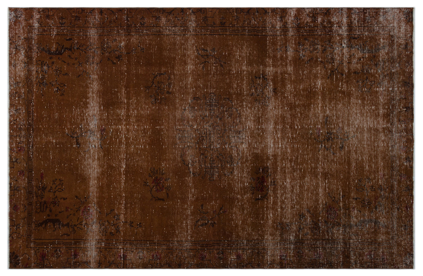 Trateas - Vintage Distressed Rug - 6'2 X 9'6