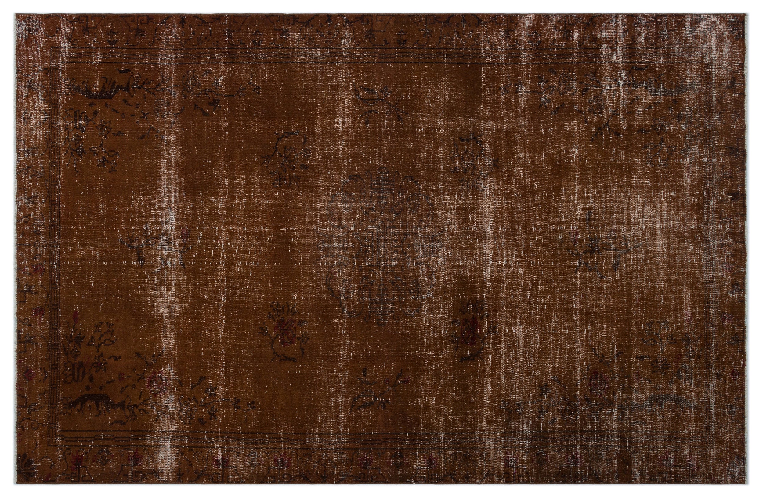 Trateas - Vintage Distressed Rug - 6'2 X 9'6
