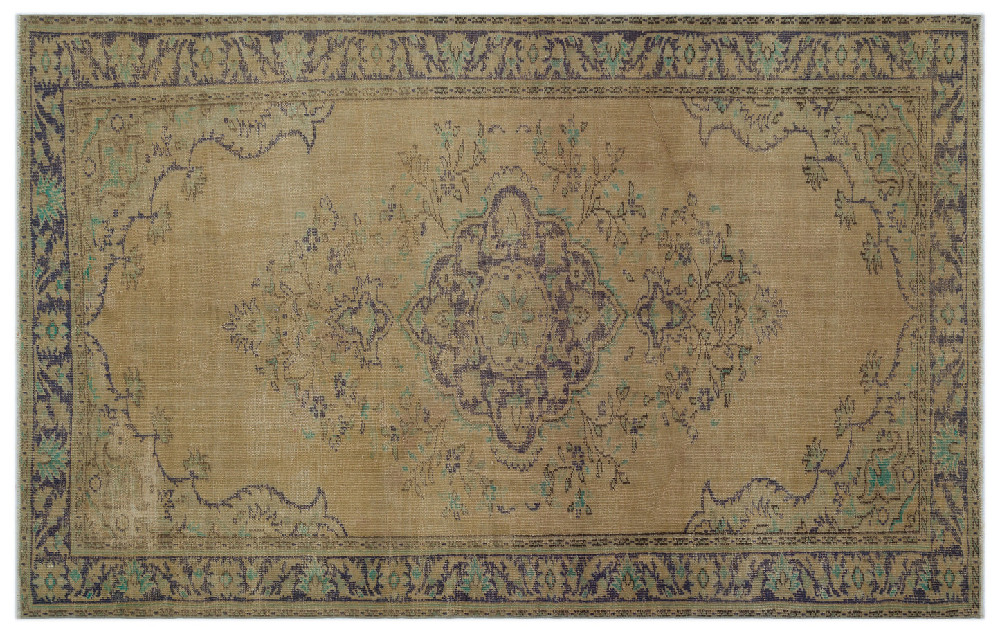 Fliliex - Vintage Medallion Rug - 5'9 X 9'1