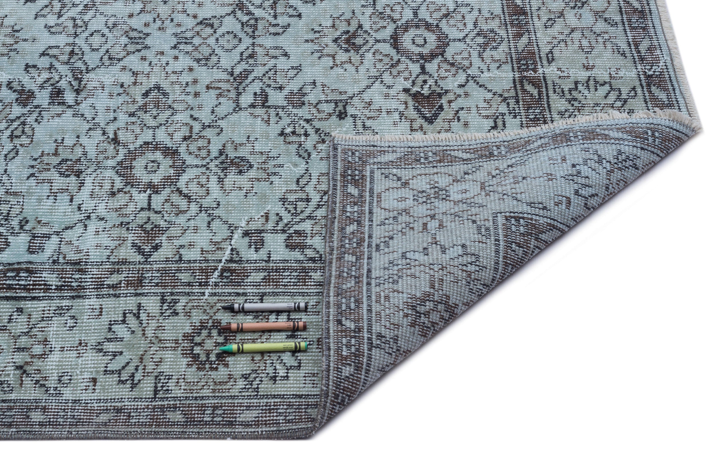 Zikita - Vintage Floral Rug - 5'10 X 9'7