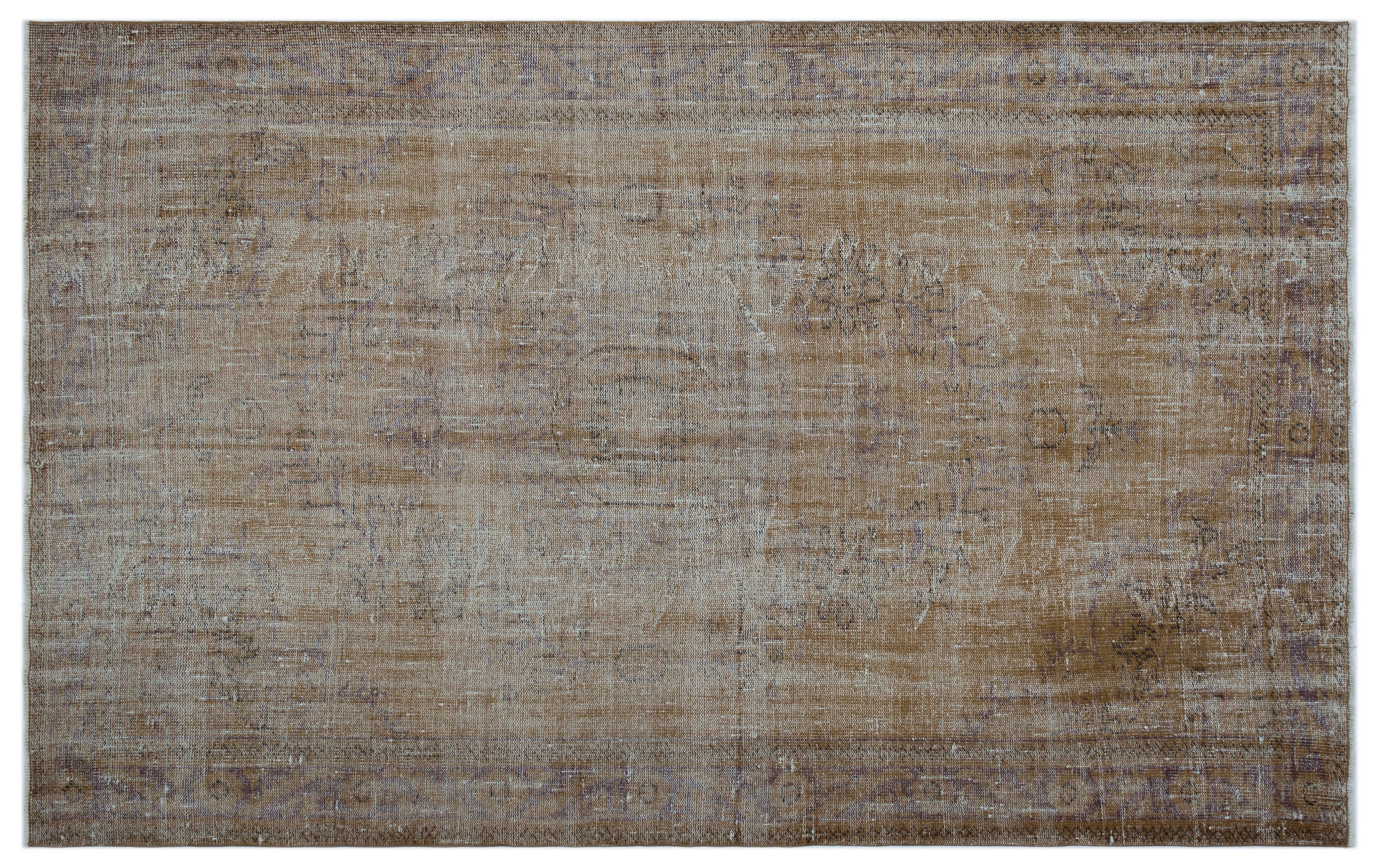 Grebeos - Vintage Distressed Rug - 6'2 X 9'9