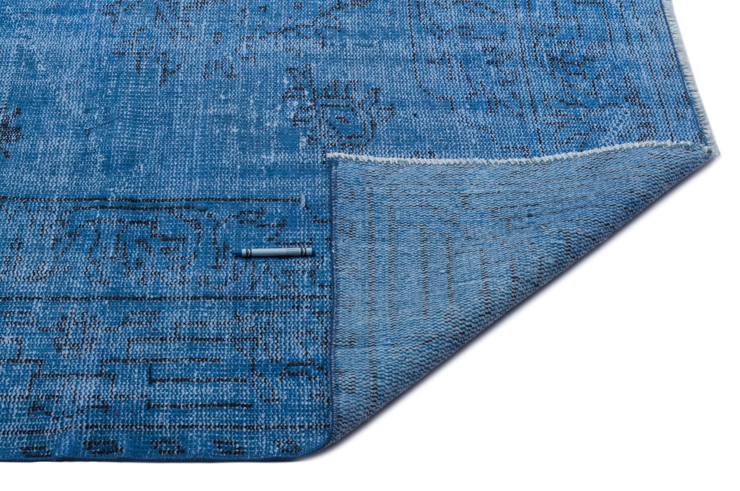 Nesaas - Vintage Distressed Rug - 6'1 X 9'2