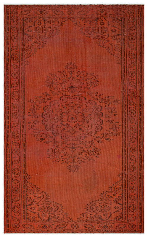 Load image 1 in gallery view. Teavata - Vintage Distressed Rug - 5'1 X 8'5