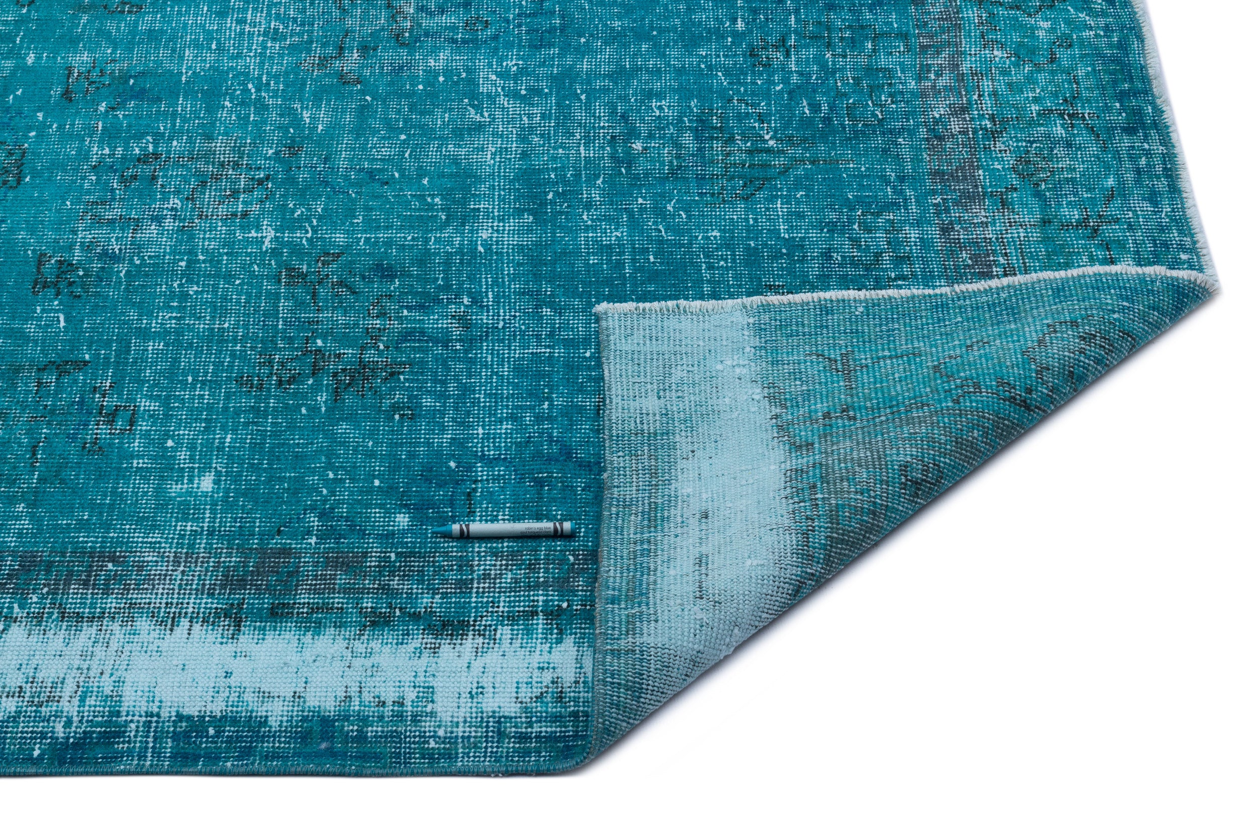 Flous - Vintage Distressed Rug - 3'10 X 7'3