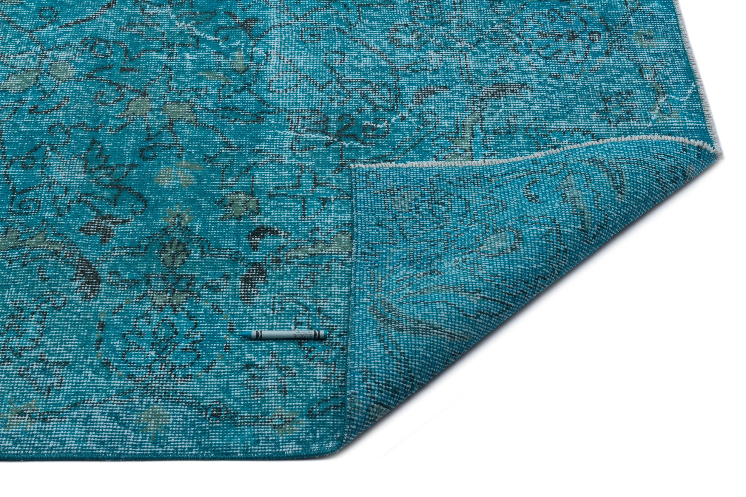 Pemois - Vintage Distressed Rug - 6'4 X 10'2