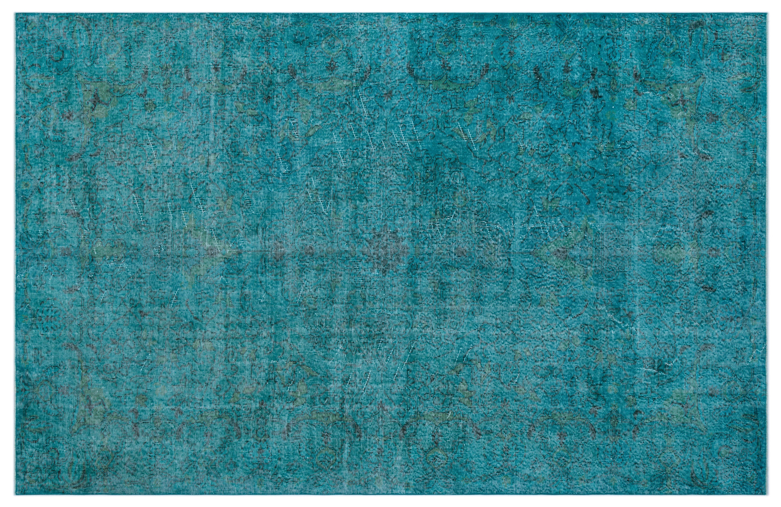 Pemois - Vintage Distressed Rug - 6'4 X 10'2
