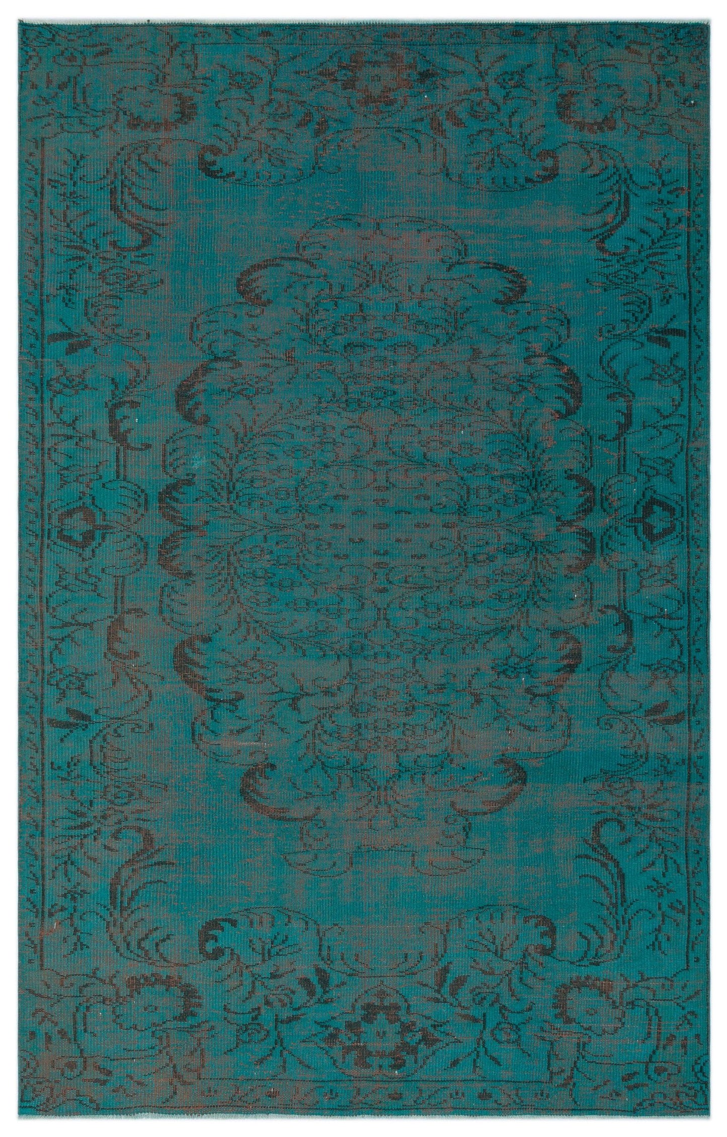 Hoaruna - Vintage Distressed Rug - 6'1 X 9'5