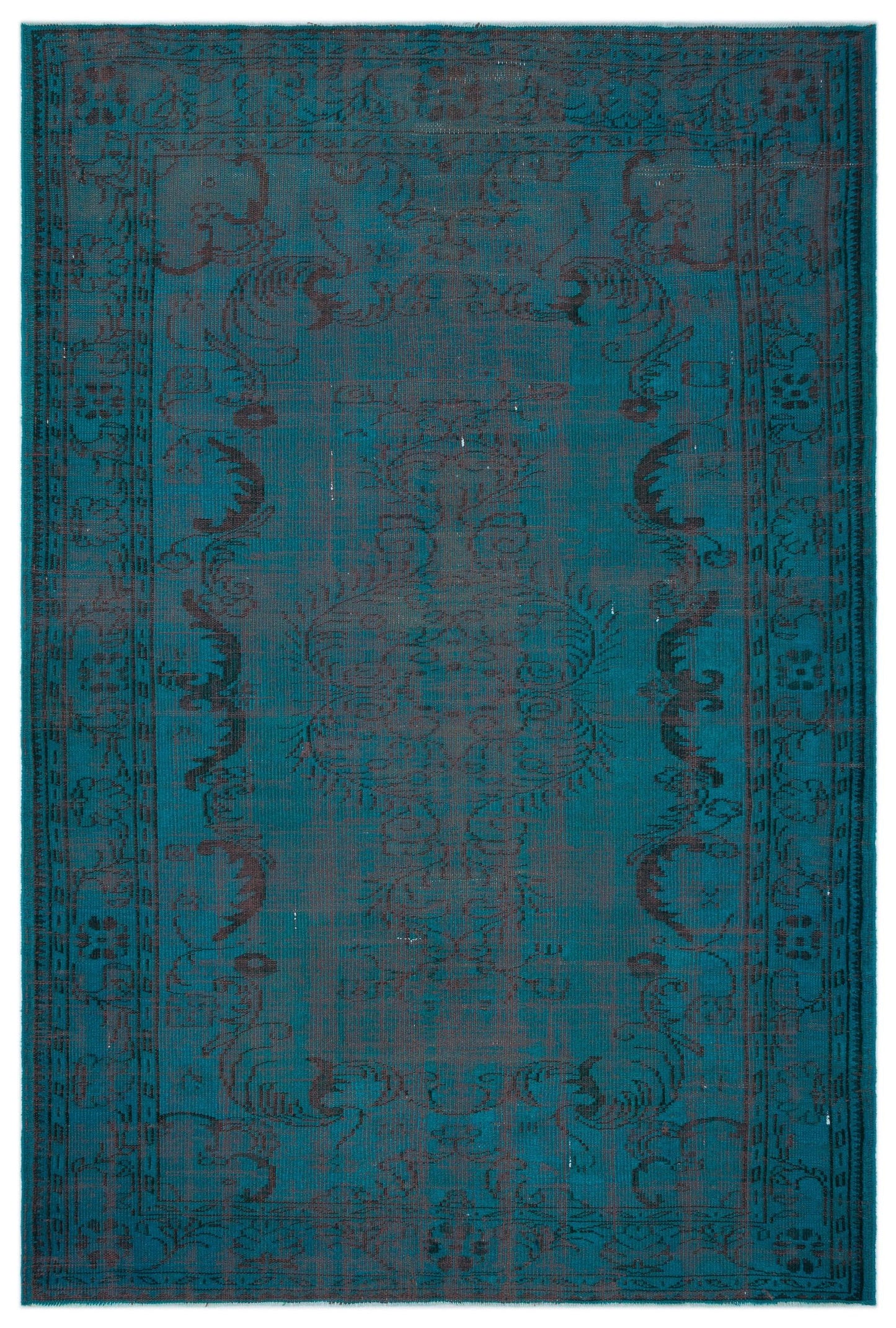 Traudaix - Vintage Distressed Rug - 6'5 X 9'7