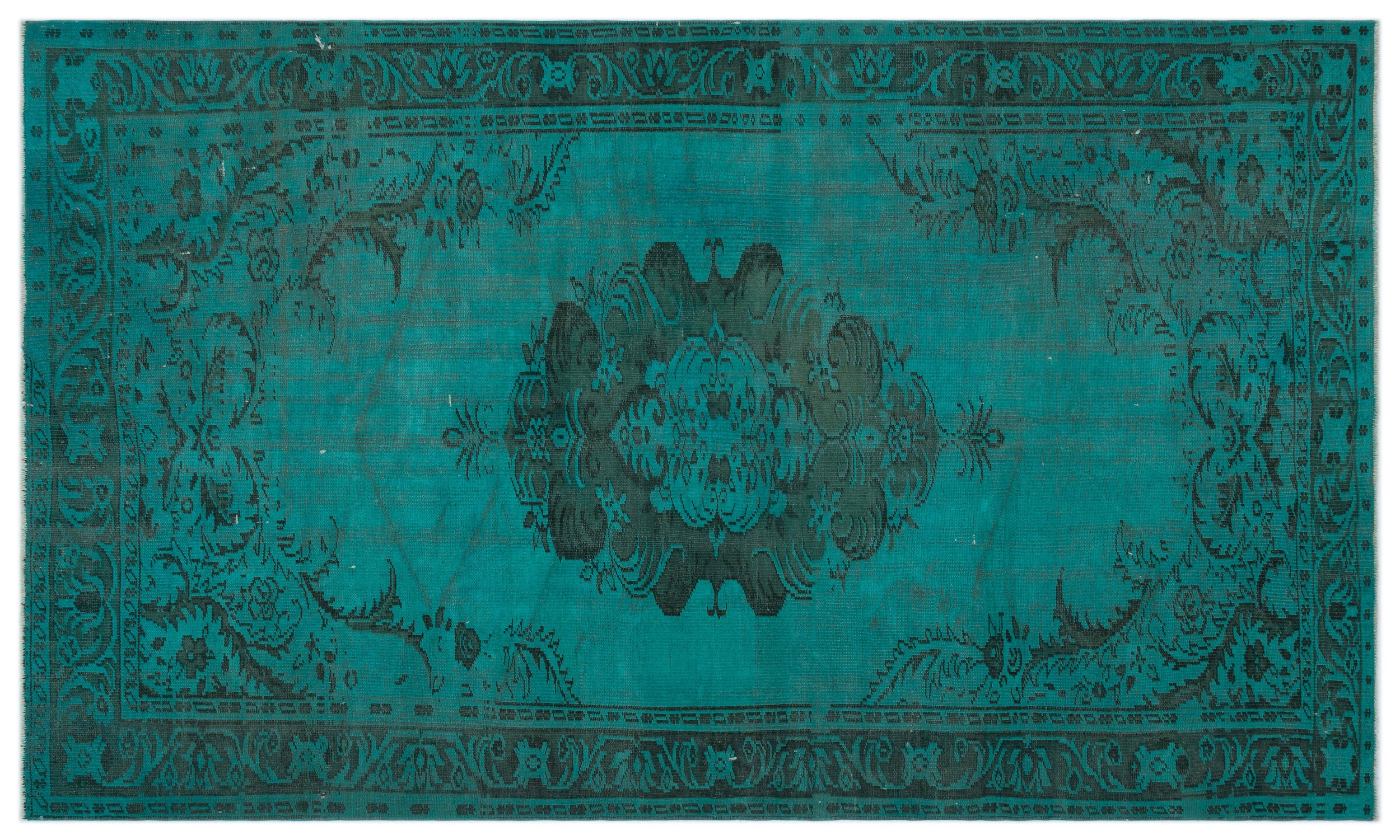 Gizora - Vintage Distressed Rug - 5'5 X 9'4