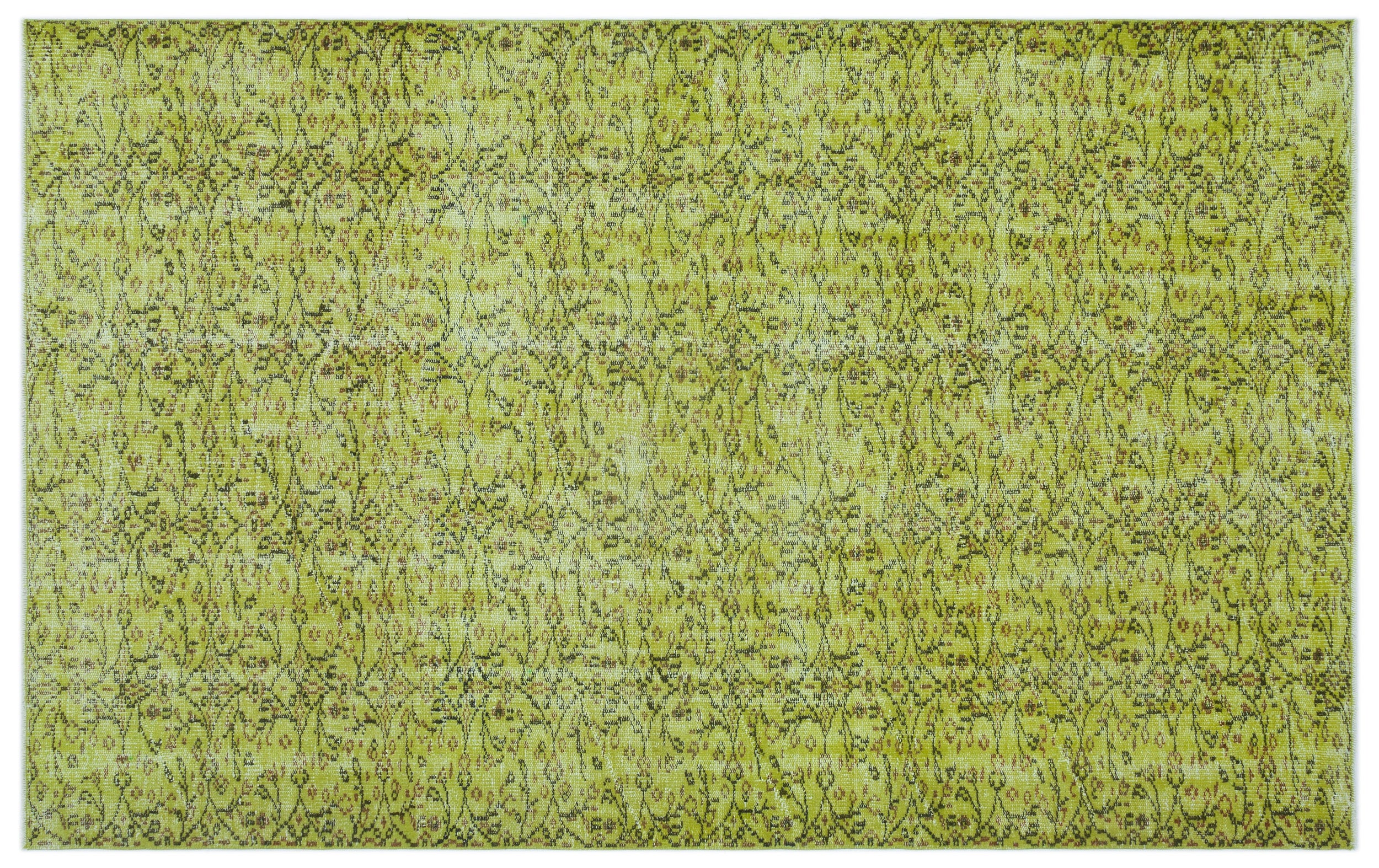 Theanusa - Vintage Floral Rug - 5'5 X 8'8