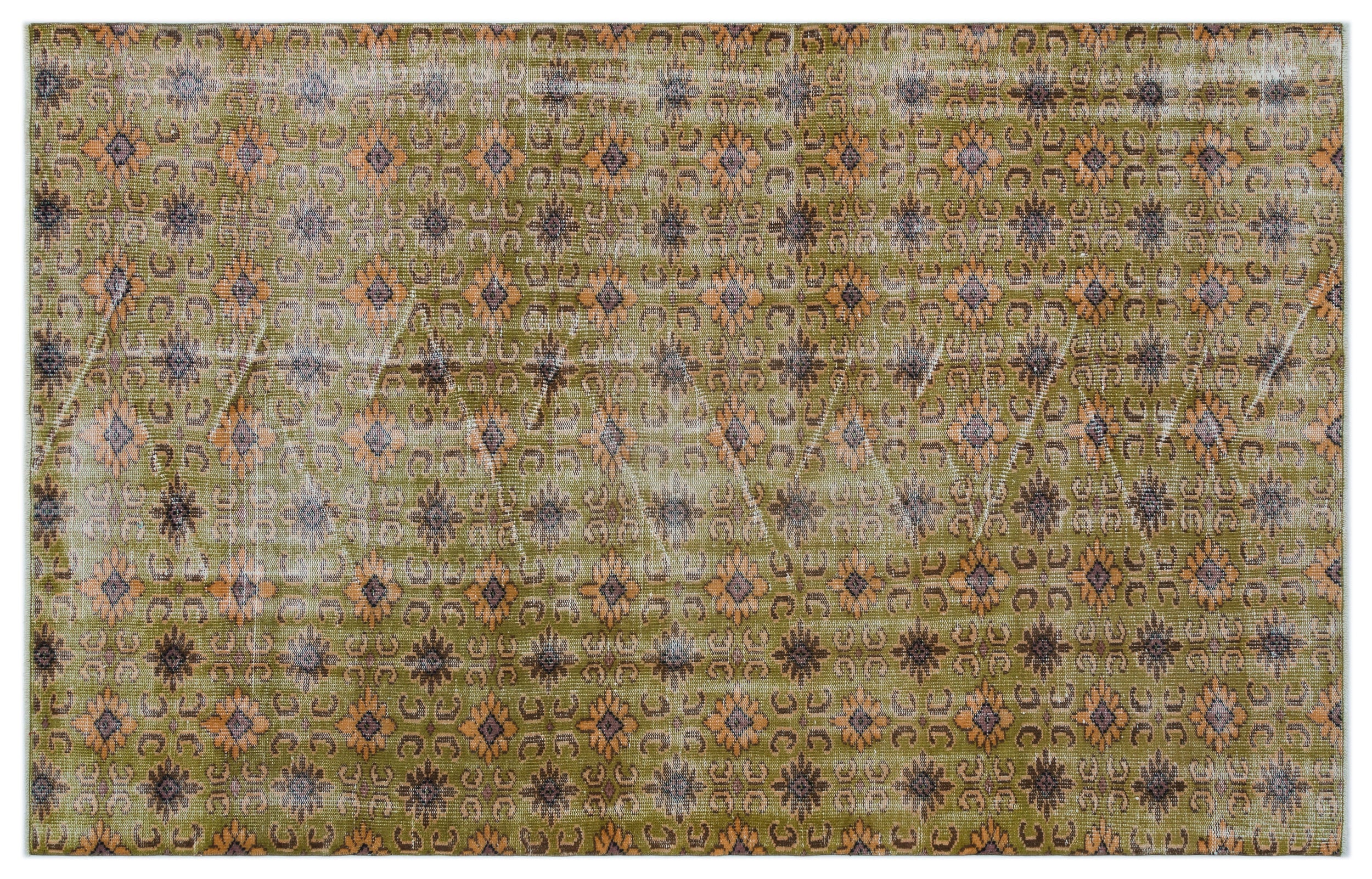 Nuvida - Vintage Floral Rug - 5'6 X 8'6