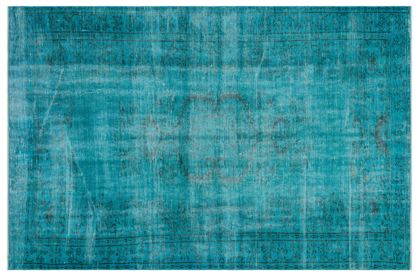 Vepela - Vintage Distressed Rug - 6'1 X 9'1