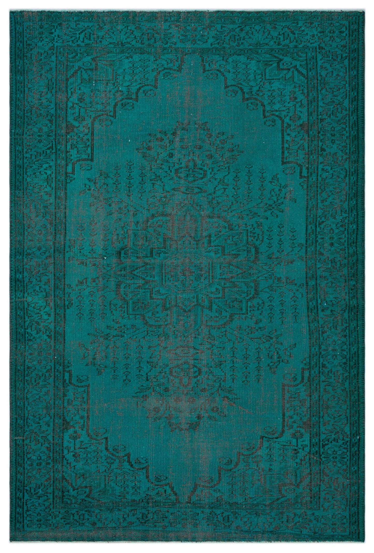 Gofoas - Vintage Distressed Rug - 6'4 X 9'2