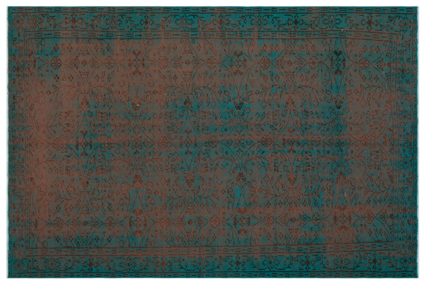 Prazuos - Vintage Distressed Rug - 6'2 X 9'5