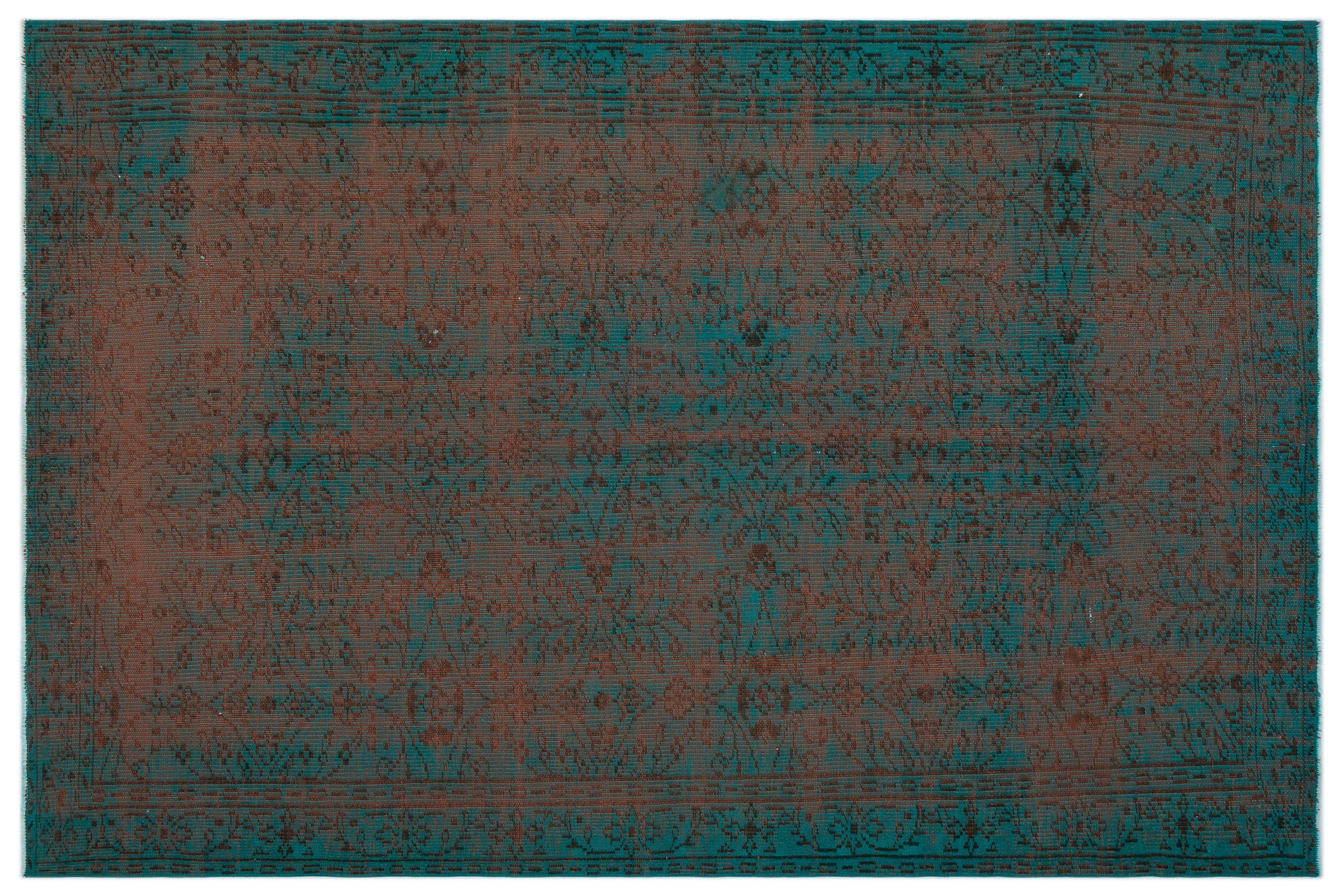 Prazuos - Vintage Distressed Rug - 6'2 X 9'5