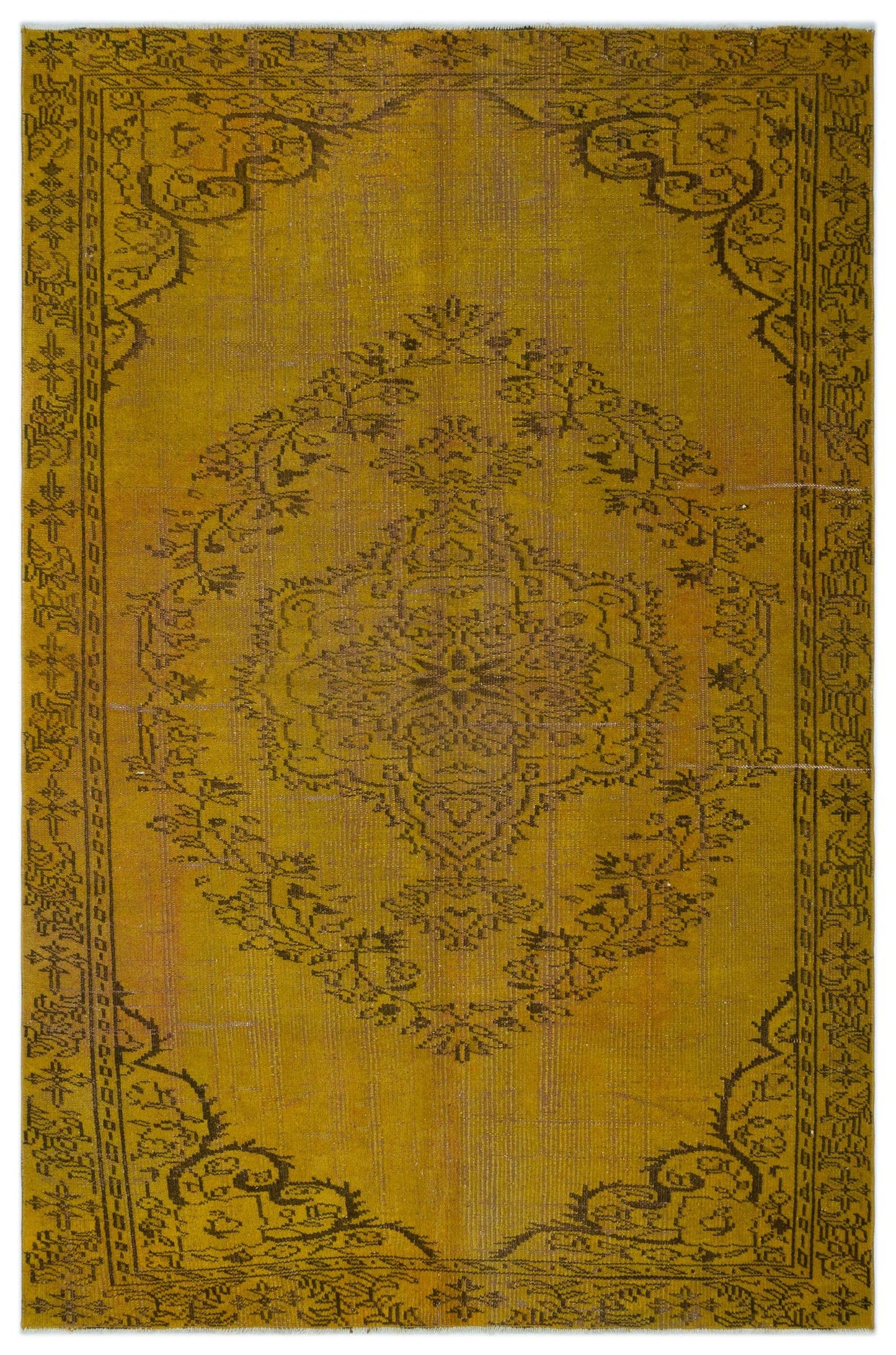 Stukeon - Vintage Medallion Rug - 5'6 X 8'5